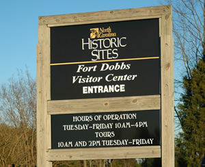 Fort Dobbs Visitor Center Entrance