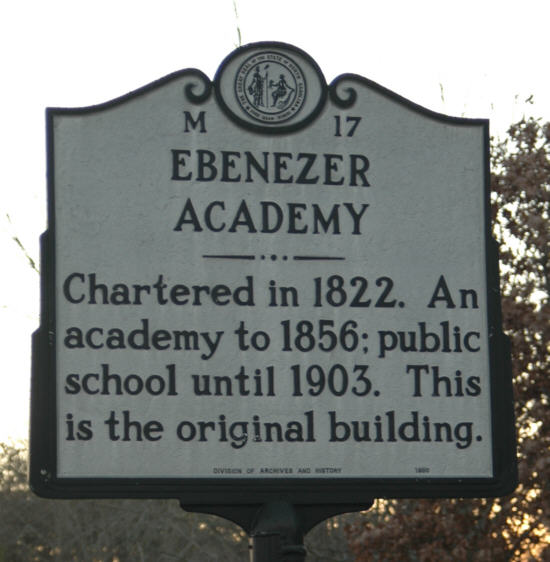 Centre Church - NC Highway Historical Marker M5