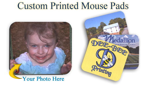 custom printed mouse pads
